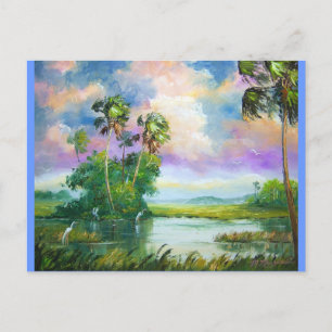 Cartão Postal Everglades Wind