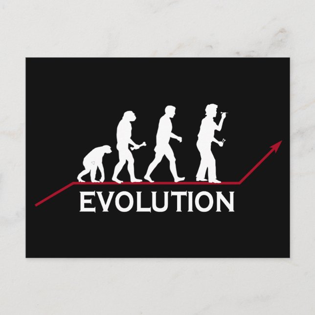 Cartão Postal Evolução das Trevas (Frente)
