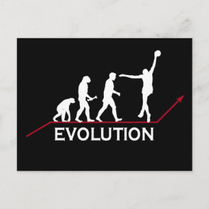 Cartão Postal Evolução do basquete