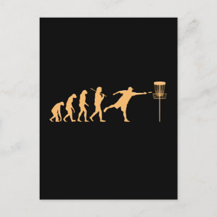 Cartão Postal Evolução do Disc Golf