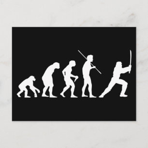 Cartão Postal Evolução do Ninja - do homem ao ninja
