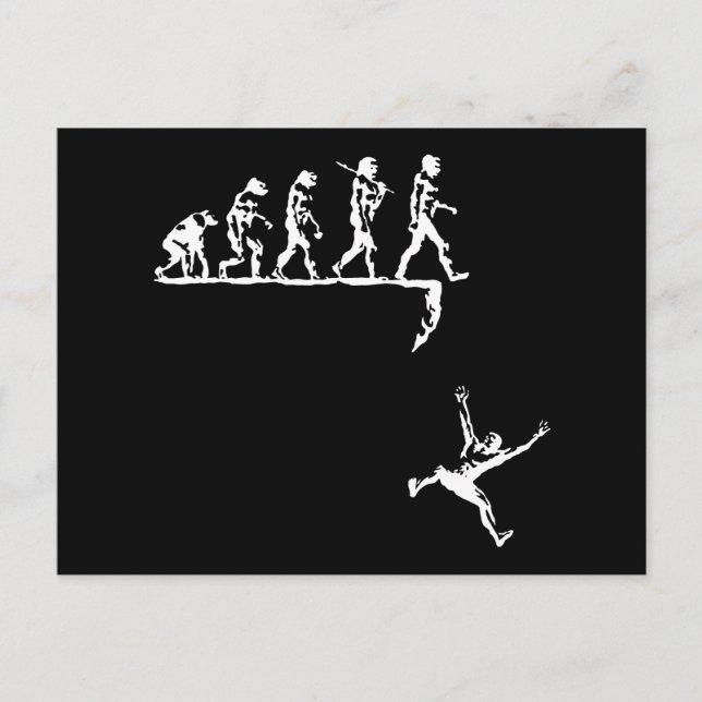 Cartão Postal Evolução e Destino (Frente)