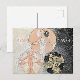 Cartão Postal Evolução Nº 2 Hilma af Klint