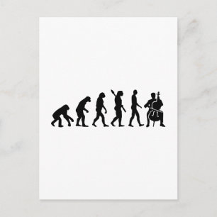 Cartão Postal Evolution Cello