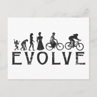 Cartão Postal Evolution Womens Biking
