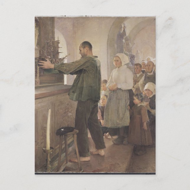 Cartão Postal Ex Voto, 1898 (Frente)