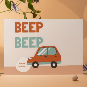 Cartão Postal Exame de Condução