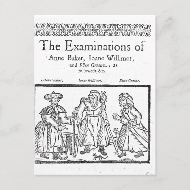 Cartão Postal Exames de Anne Baker, Joanne Willimot (Frente)