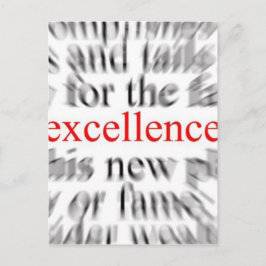 Cartão Postal Excelência
