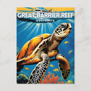 Cartão Postal Excelente Barrier Reef Austrália