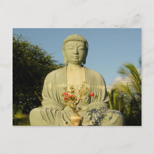 Cartão Postal Excelente Buda na Missão Lahaina Jodo
