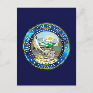 Cartão Postal Excelente do Estado de Nevada