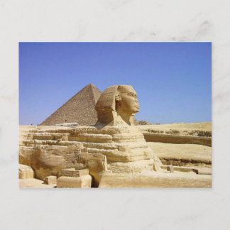 Cartão Postal Excelente Esfinge do Cartão-postal de Giza