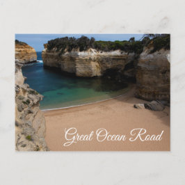 Cartão Postal Excelente Ocean Road Loch Ard Gorge Beach Austráli