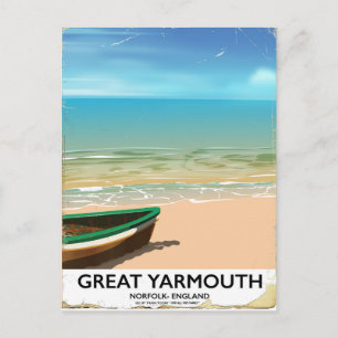 Cartão Postal Excelente Yarmouth, Norfolk, poster de viagens à b
