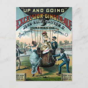 Cartão Postal Excelsior Ginger Ale