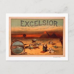 Cartão Postal Excelsior Theatry Play Poster nº 2