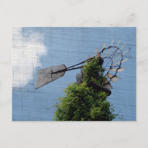 Cartão Postal Exclusivo para moinhos de vento