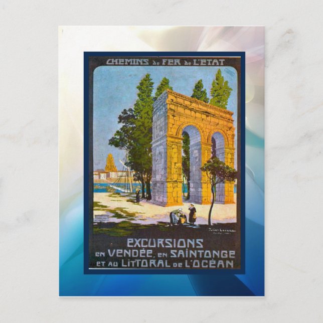 Cartão Postal Excursões, Vingança Litoral (Frente)