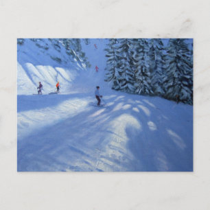 Cartão Postal Execução de esqui Morzine
