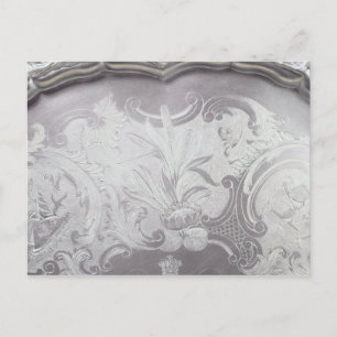 Cartão Postal Exemplo de perseguição plana, design de touros