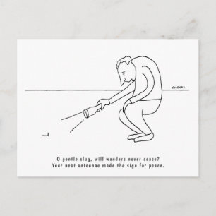 Cartão Postal Exemplo De Poema Curto E Engraçado Sobre Uma Slug