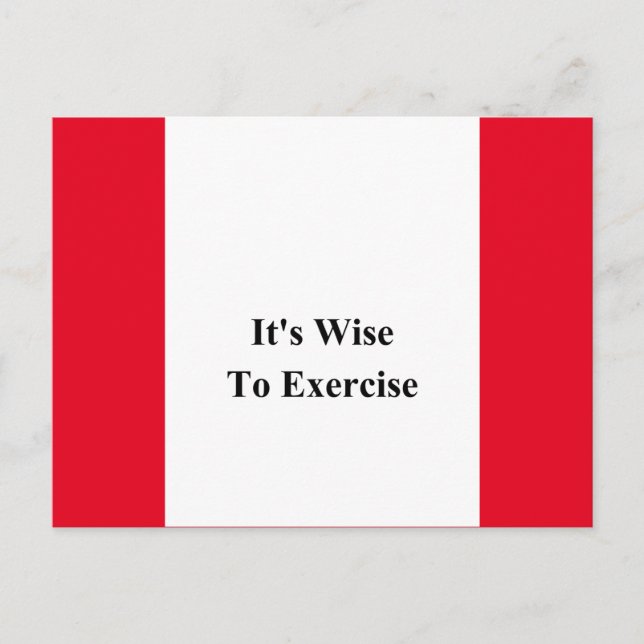 Cartão Postal Exercício (Frente)