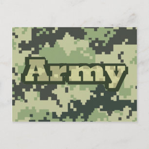 Cartão Postal Exército