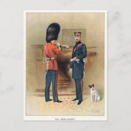 Cartão Postal Exército Britânico - As Guardas Escocesas