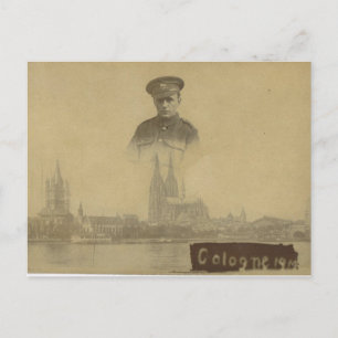 Cartão Postal Exército de ocupação francês Colônia 1919