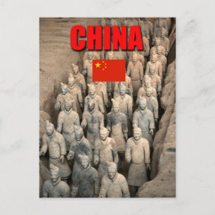 Cartão Postal Exército Terracotta China - Foto Profissional