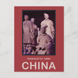 Cartão Postal Exército Terracotta da China