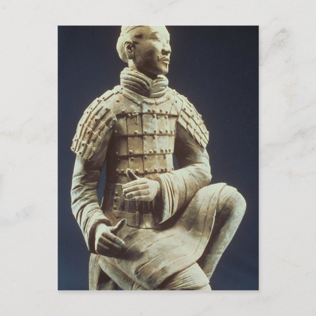 Cartão Postal Exército Terracotta, Dinastia Qin, 210 a.C. (Frente)