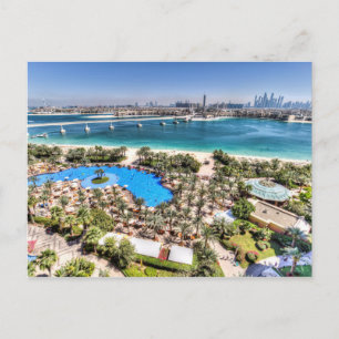 Cartão Postal Exibição de Férias do Dubai Luxury