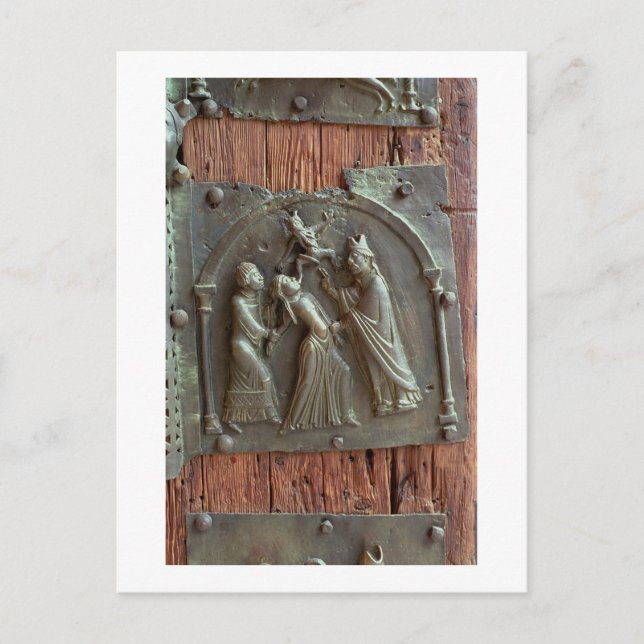 Cartão Postal Exorcismo, painel da porta direita, 12 (Frente)