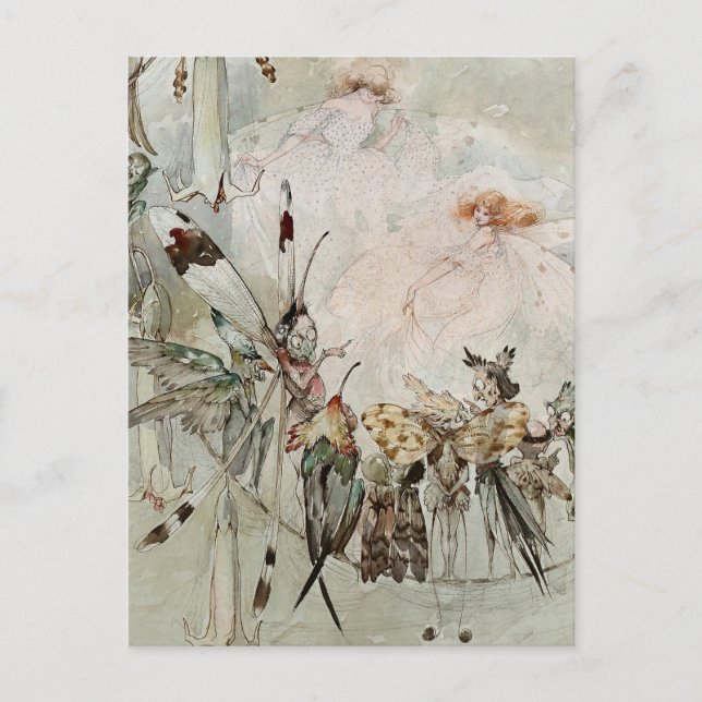 Cartão Postal "Exótica at Play" de uma Carcaça Duncan (Frente)