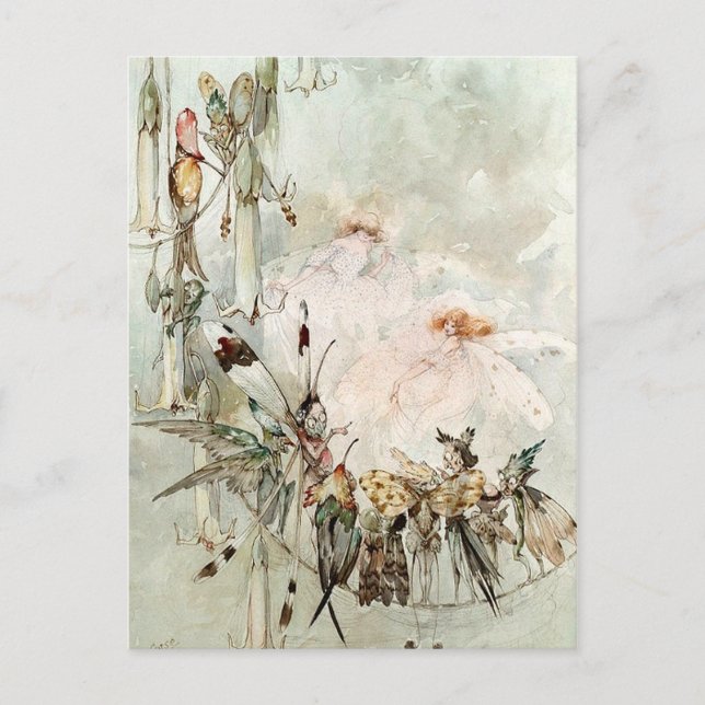 Cartão Postal "Exótica em jogo" (Frente)