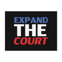 "Expandir o Tribunal" azul vermelho -
