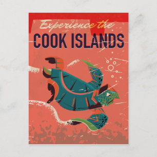 Cartão Postal Experimente a poster das ilhas de cozinheiros