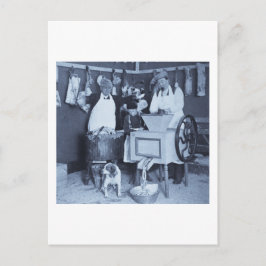 Cartão Postal Experimente Nossas Salsichas! Você Consegue O Que