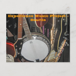 Cartão Postal Experimente o Projeto Música - Seattle