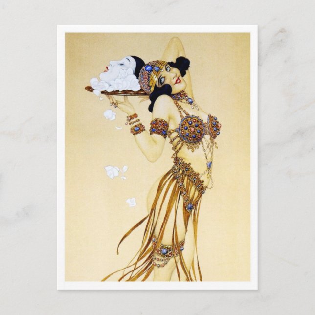 Cartão Postal Expiação - da Série Amor de Pierrot (Frente)