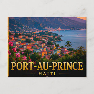 Cartão Postal Exploração Cultural Regional de Porto Príncipe Hai