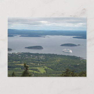 Cartão Postal Explorador dos Mares no Parque Nacional de Acadia