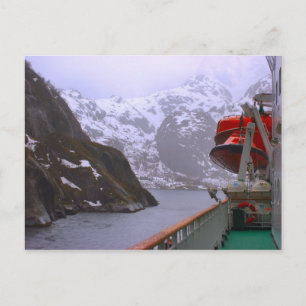 Cartão Postal Explorador intrépido, viagem norueguesa