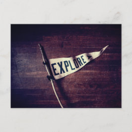 Cartão Postal Explorar - A Adventure aguarda