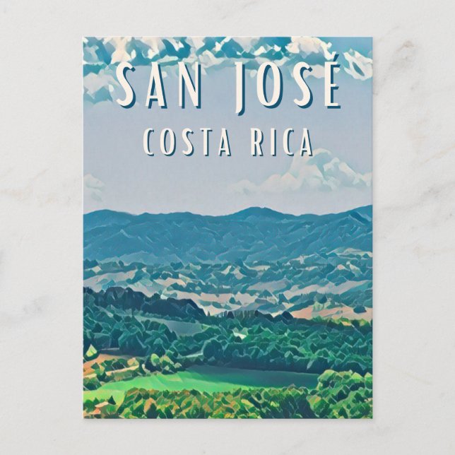 Cartão Postal Explorez la capitale du Costa Rica : San José (Frente)