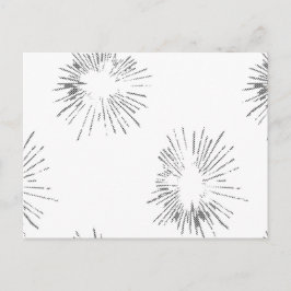 Cartão Postal Explosão de Sol Festivo | Presente P