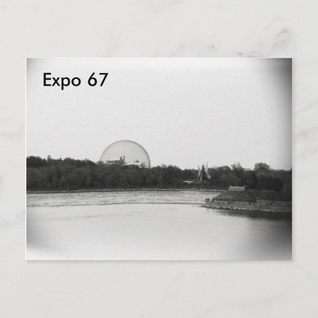 Cartão postal Expo 67 (Frente)