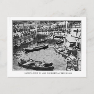 Cartão Postal Expo do Pacífico Alaska Yukon